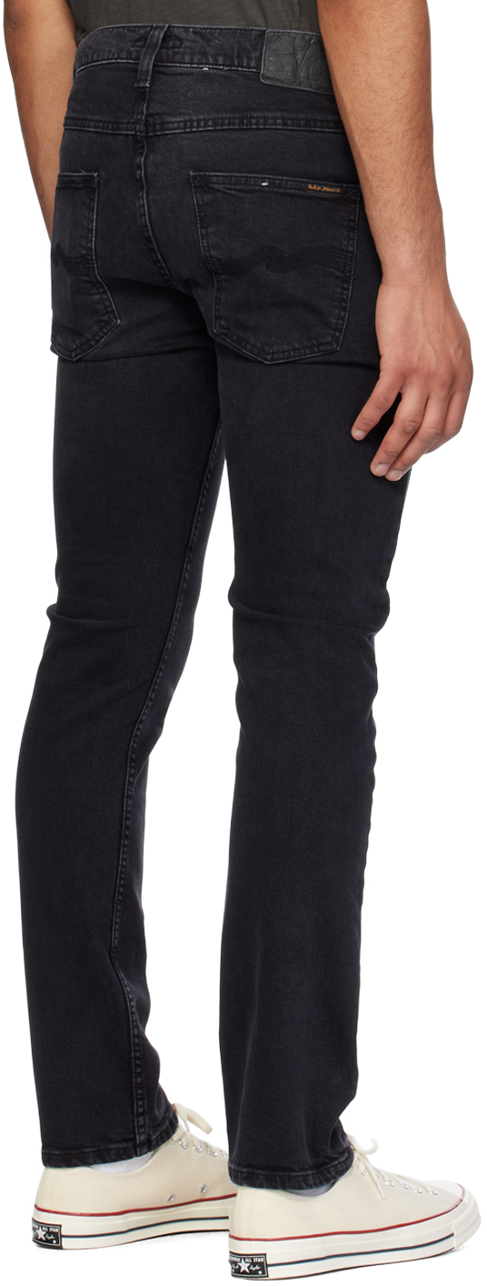 Nudie Jeans Black Grim Tim Jeans
