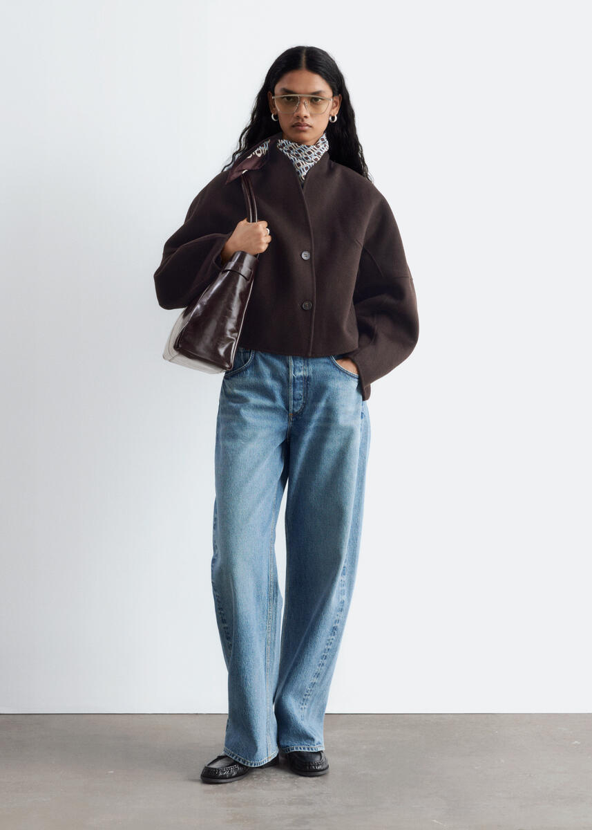 Wool Doublé Jacket -Brown 0