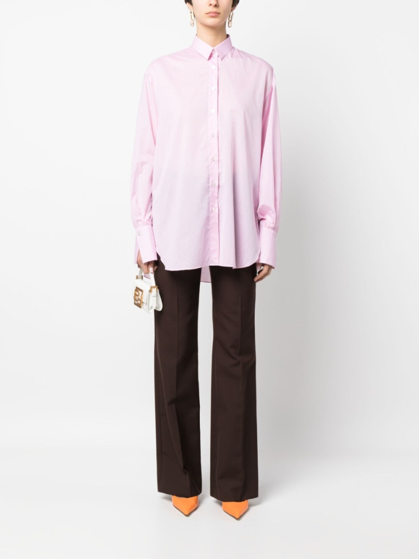Pink Cotton Shirt