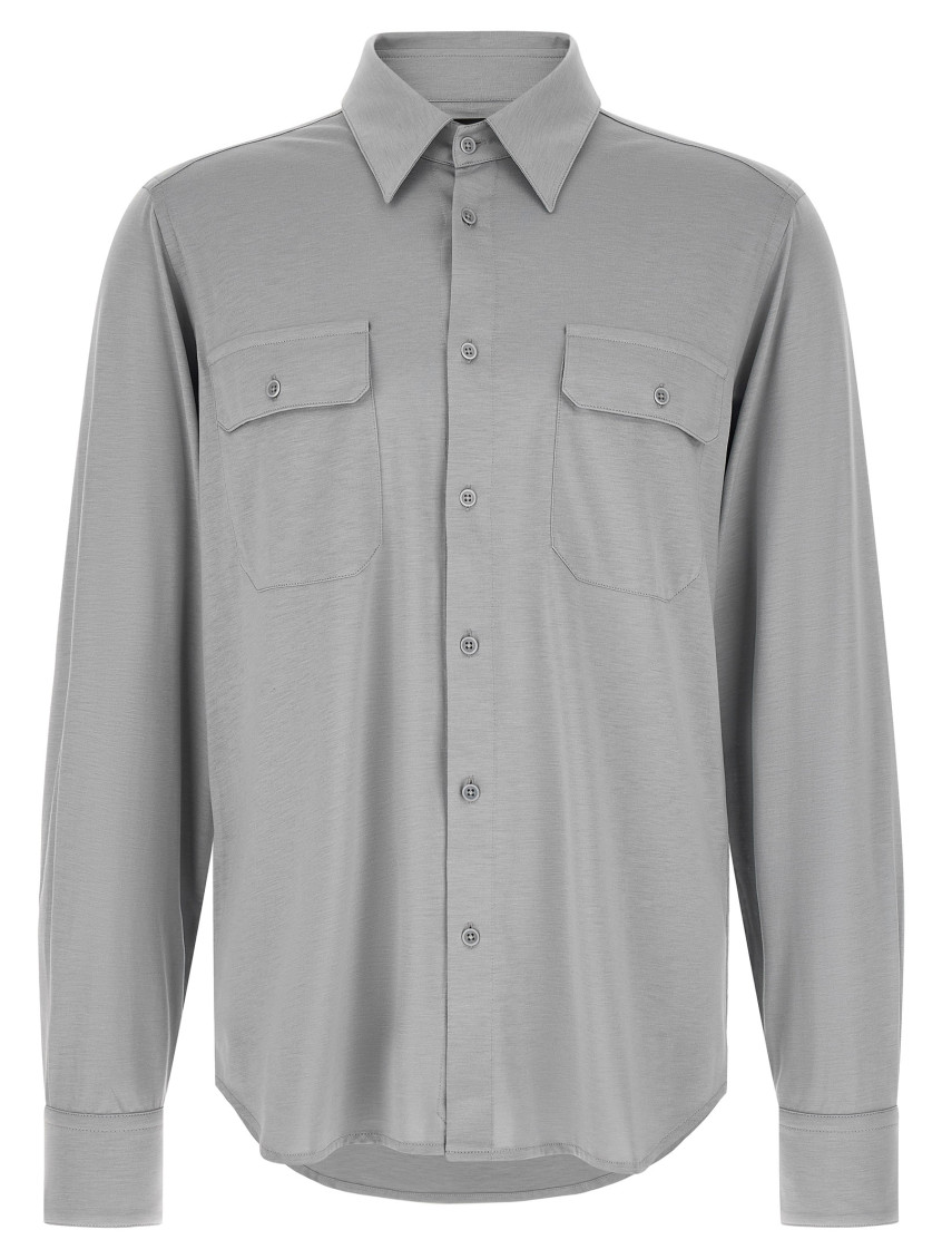 Tom Ford - long sleeve shirt buttoned cuffs chest pocket