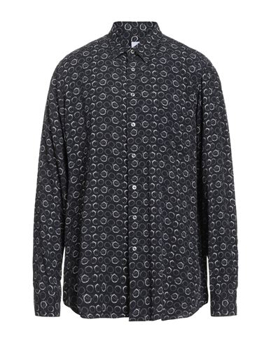 Man Shirt Black Size 16 ½ Viscose