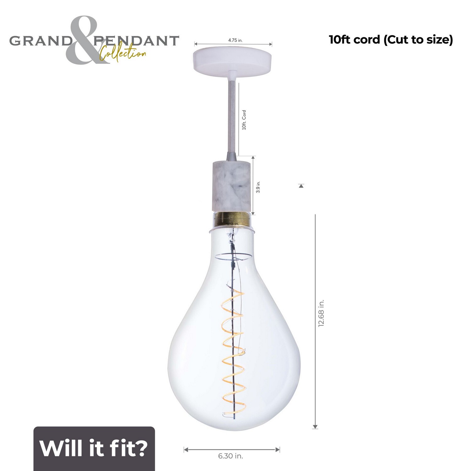 Clear Pendant
