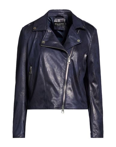 Woman Jacket Midnight blue Size M Viscose, Polyurethane