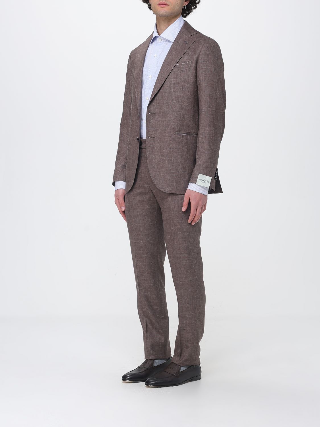 Suit Men color Brown