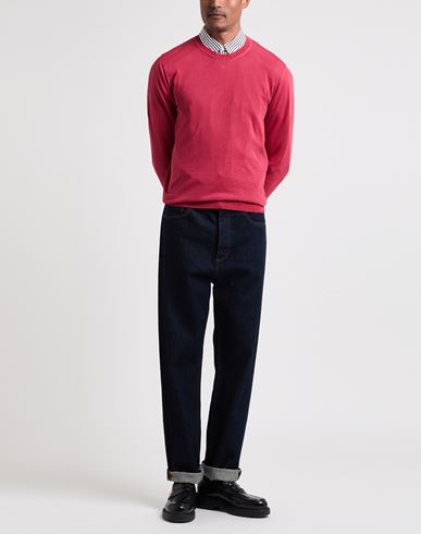 Altea Man Sweater Garnet Size S Cotton