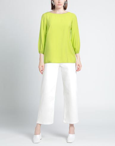 Luckylu Milano Woman Top Light green Size 4 Viscose, Polyester