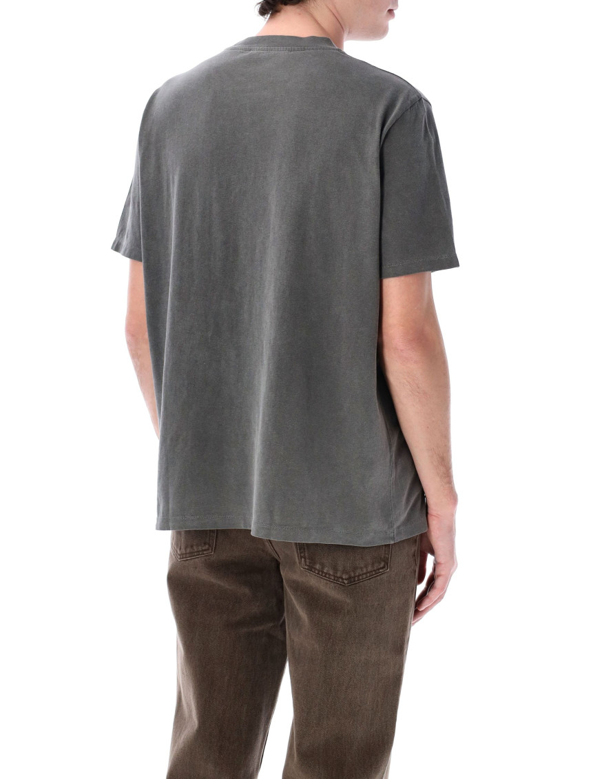 Box T-shirt Boxy fit grey cotton t-shirt - Box T-Shirt