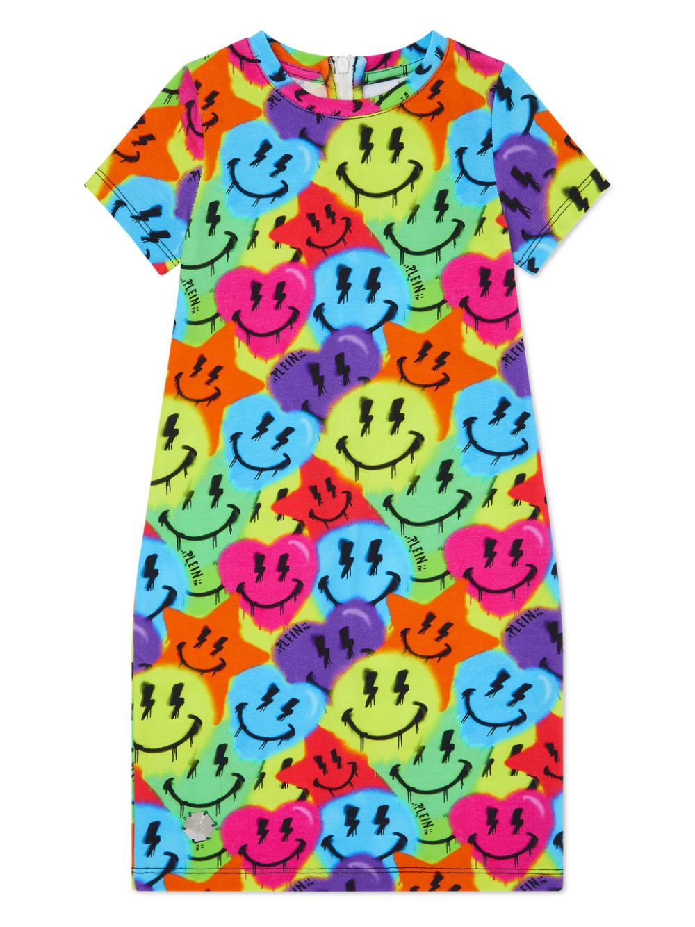 Smile cotton dress - Yellow