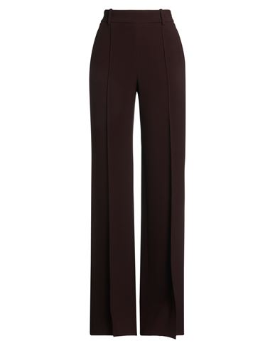 Woman Pants Chocolate brown Size 2 Viscose, Acetate