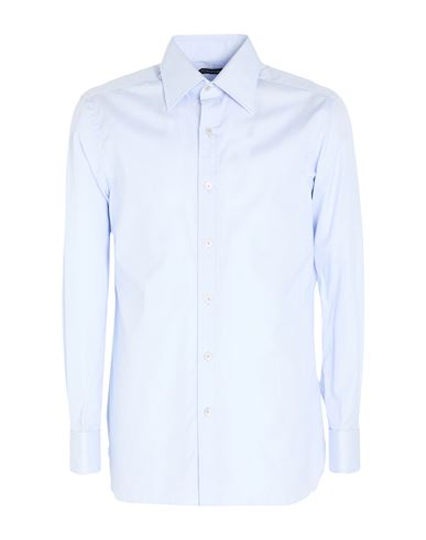 Man Shirt Sky blue Size 18 Cotton