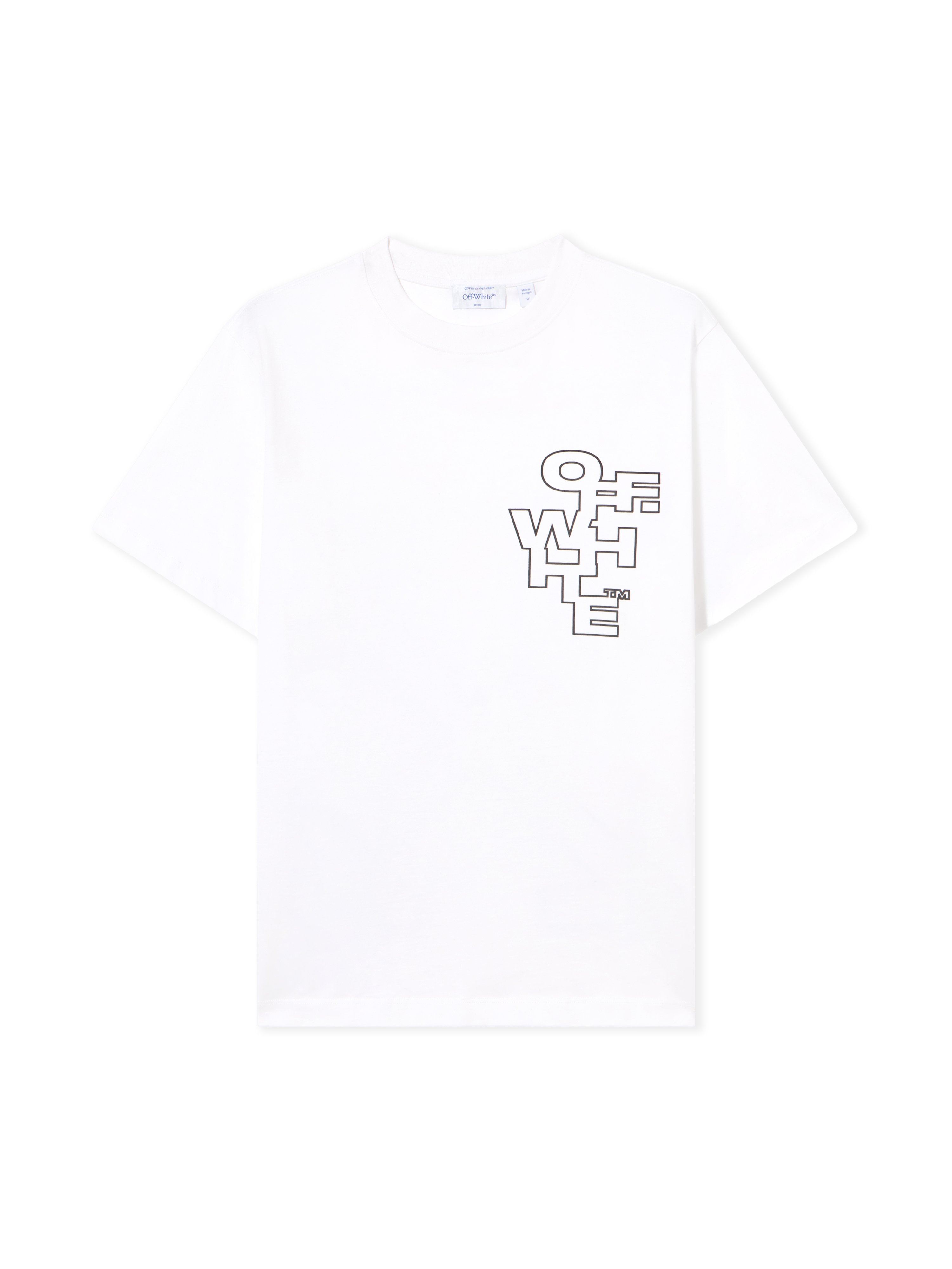 Slim Fit Outlined Signature S/s T-shirt - Male T