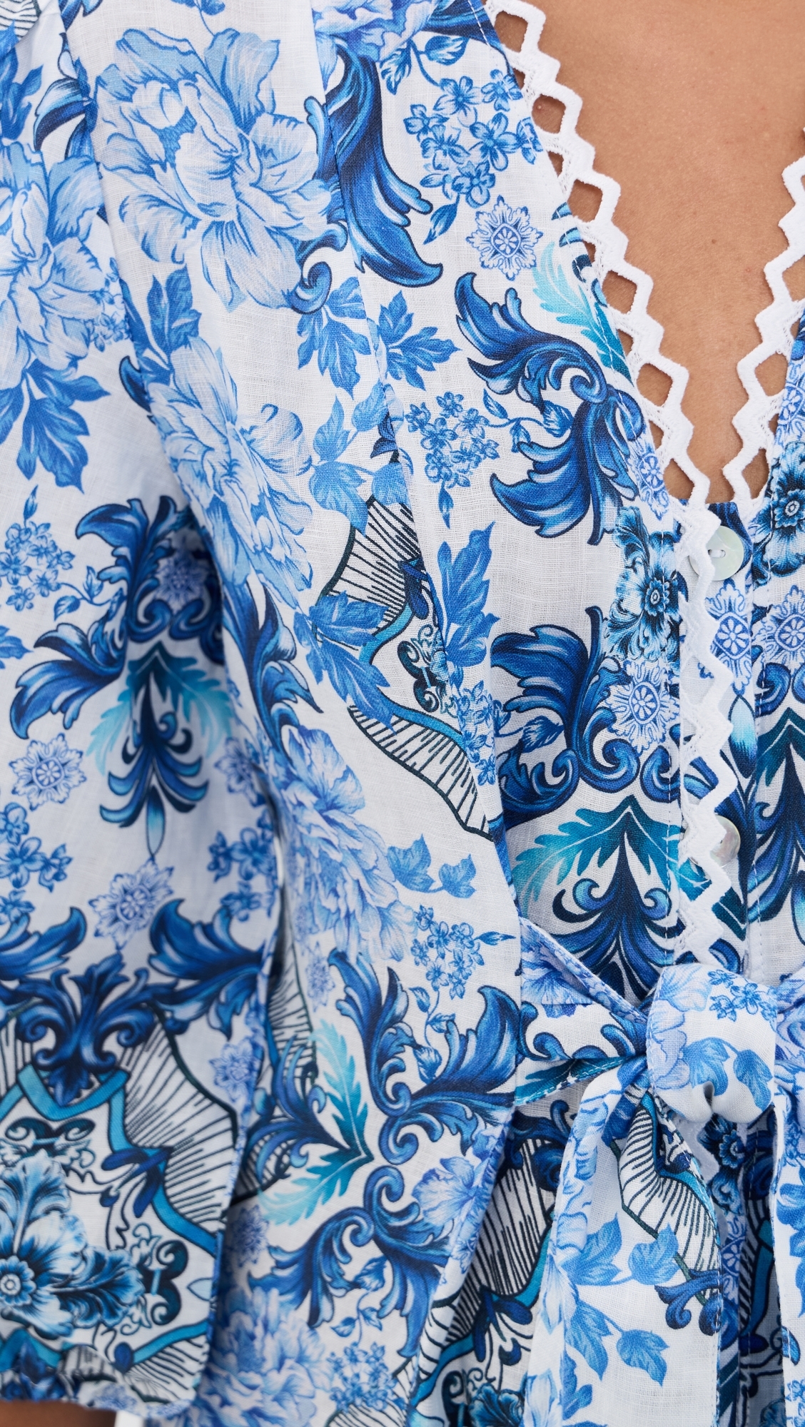 Sacher Dress Peonia Blue