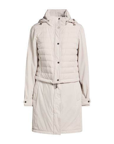 Woman Puffer Light grey Size 4 Polyamide, Polyurethane