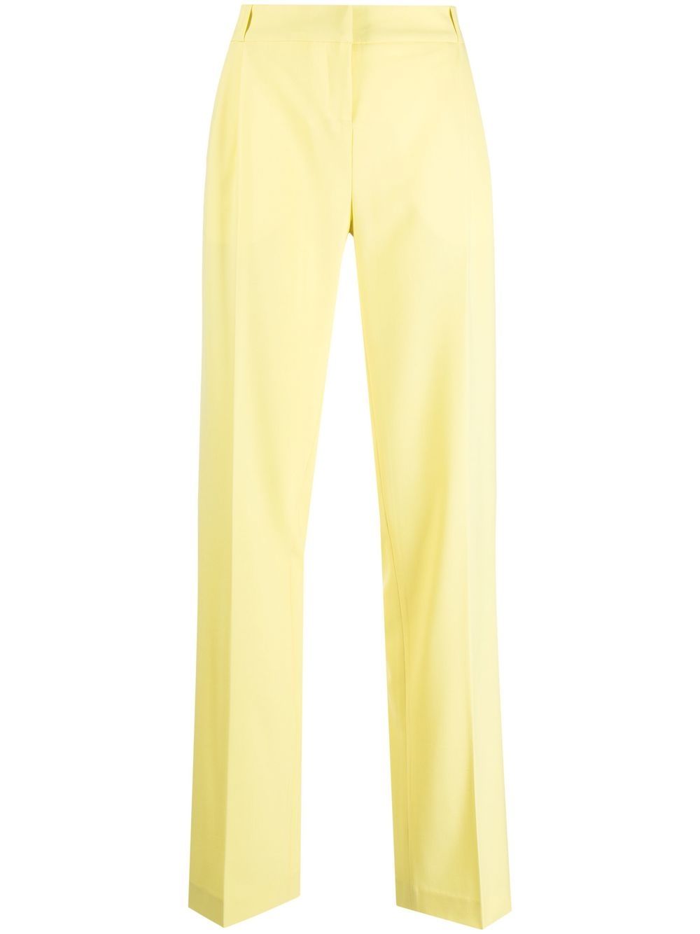 Mid-rise tailored trousers