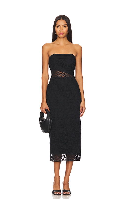 CAMI NYC Marseille Dress in Black. 00. Also