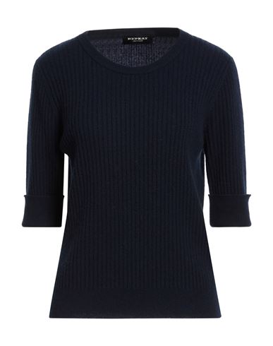 Woman Sweater Navy Size 10 Cashmere