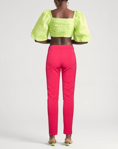 Woman Pants Fuchsia Size 10 Polyester, Elastane