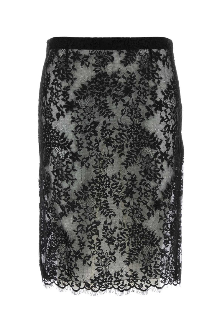 Black Lace Skirt