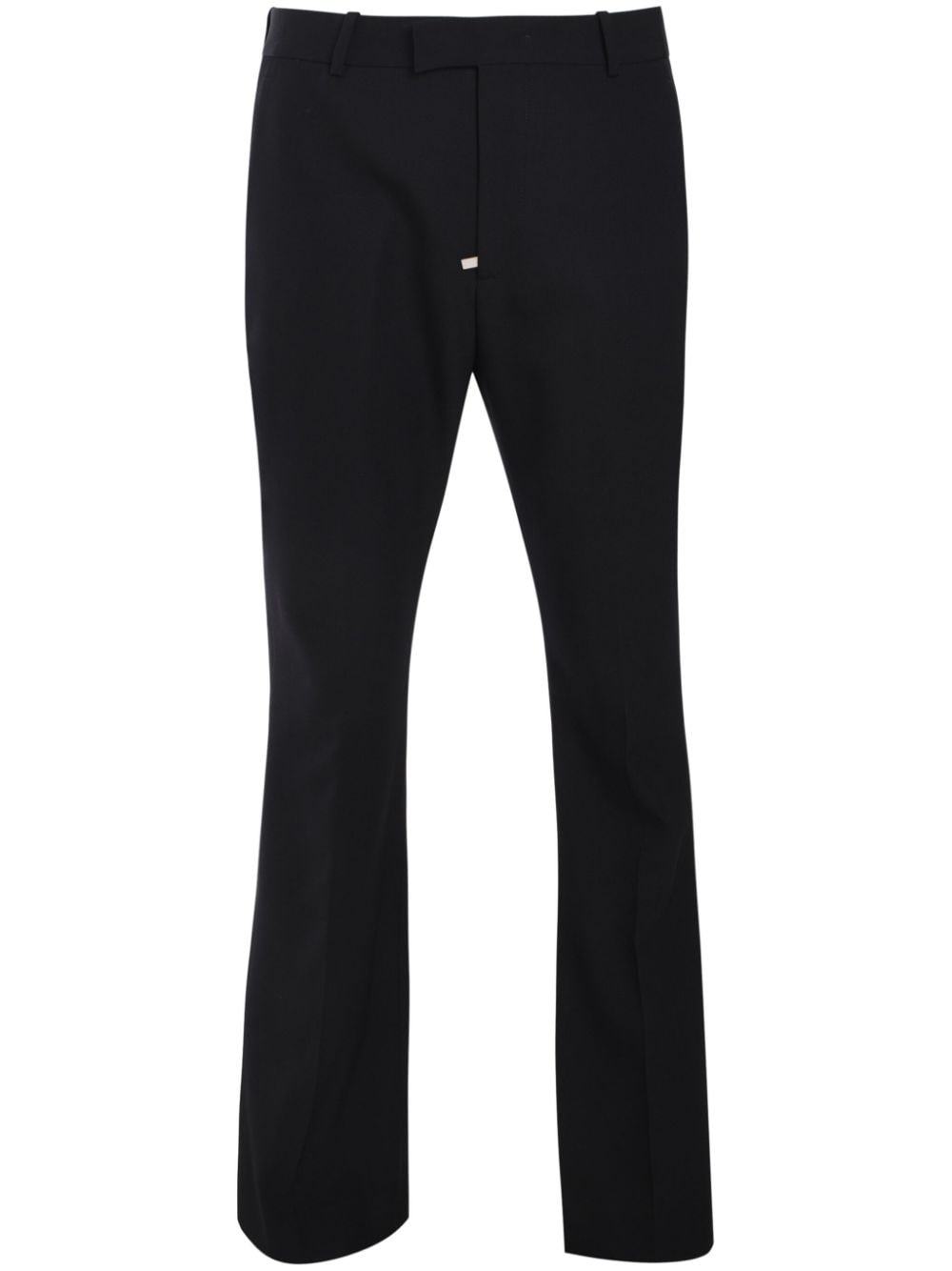 Flared tailored trousers - Black