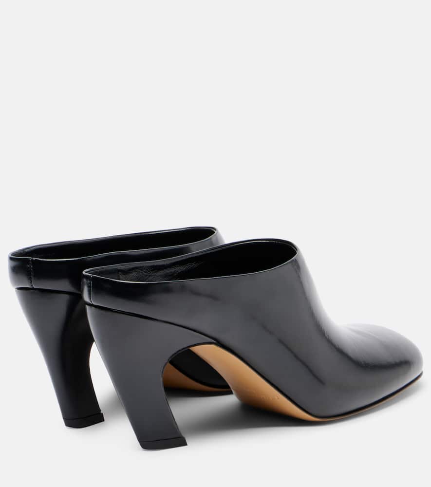 Le Monde Béryl Mica 80 leather mules