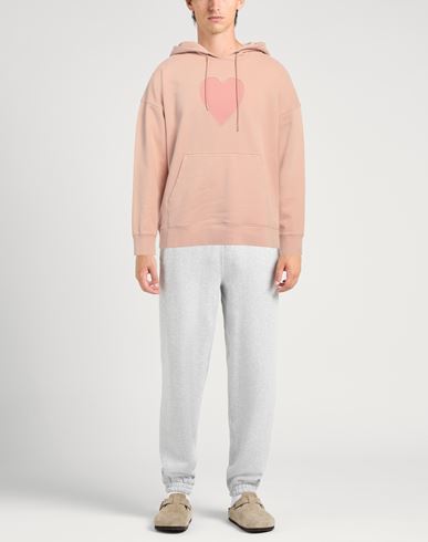 Sandro Man Sweatshirt Blush Size M Cotton, Elastane