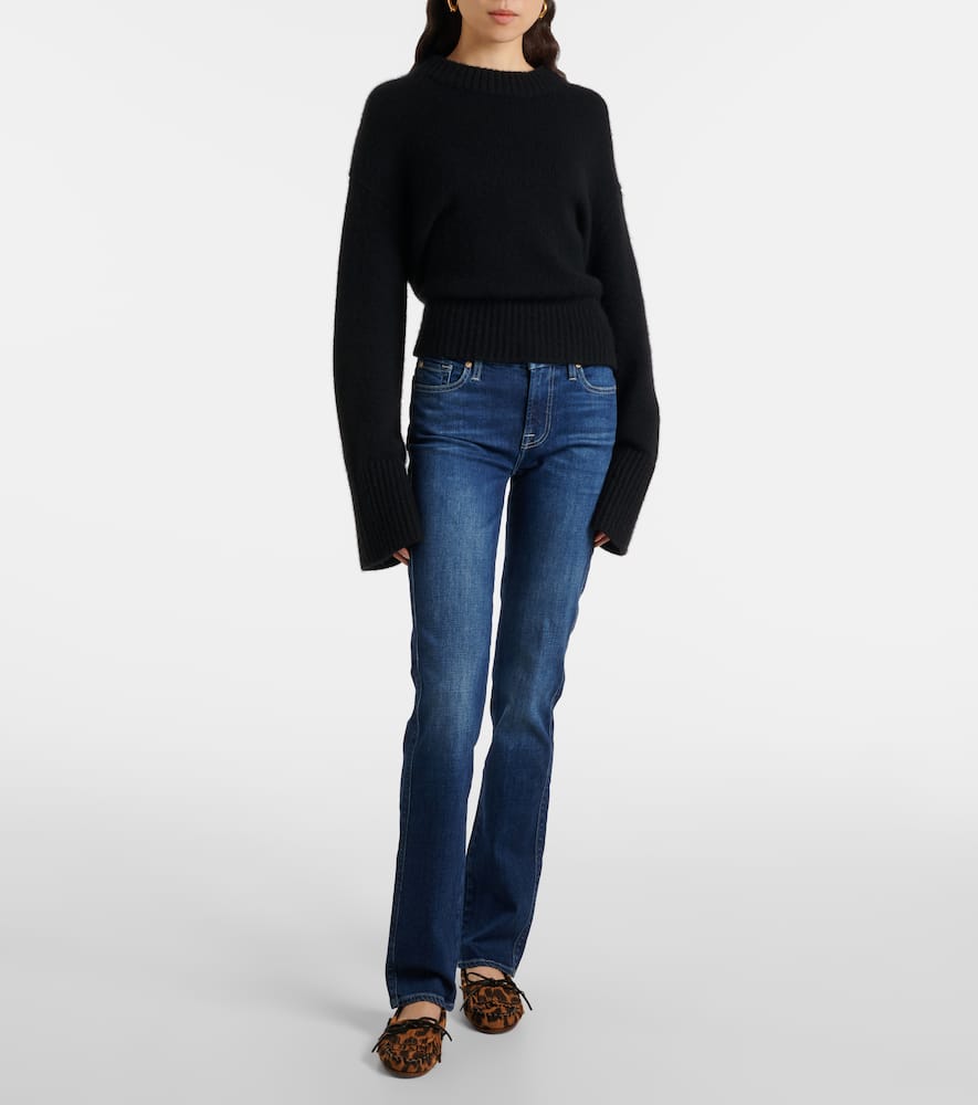 Kimmie high-rise straight jeans