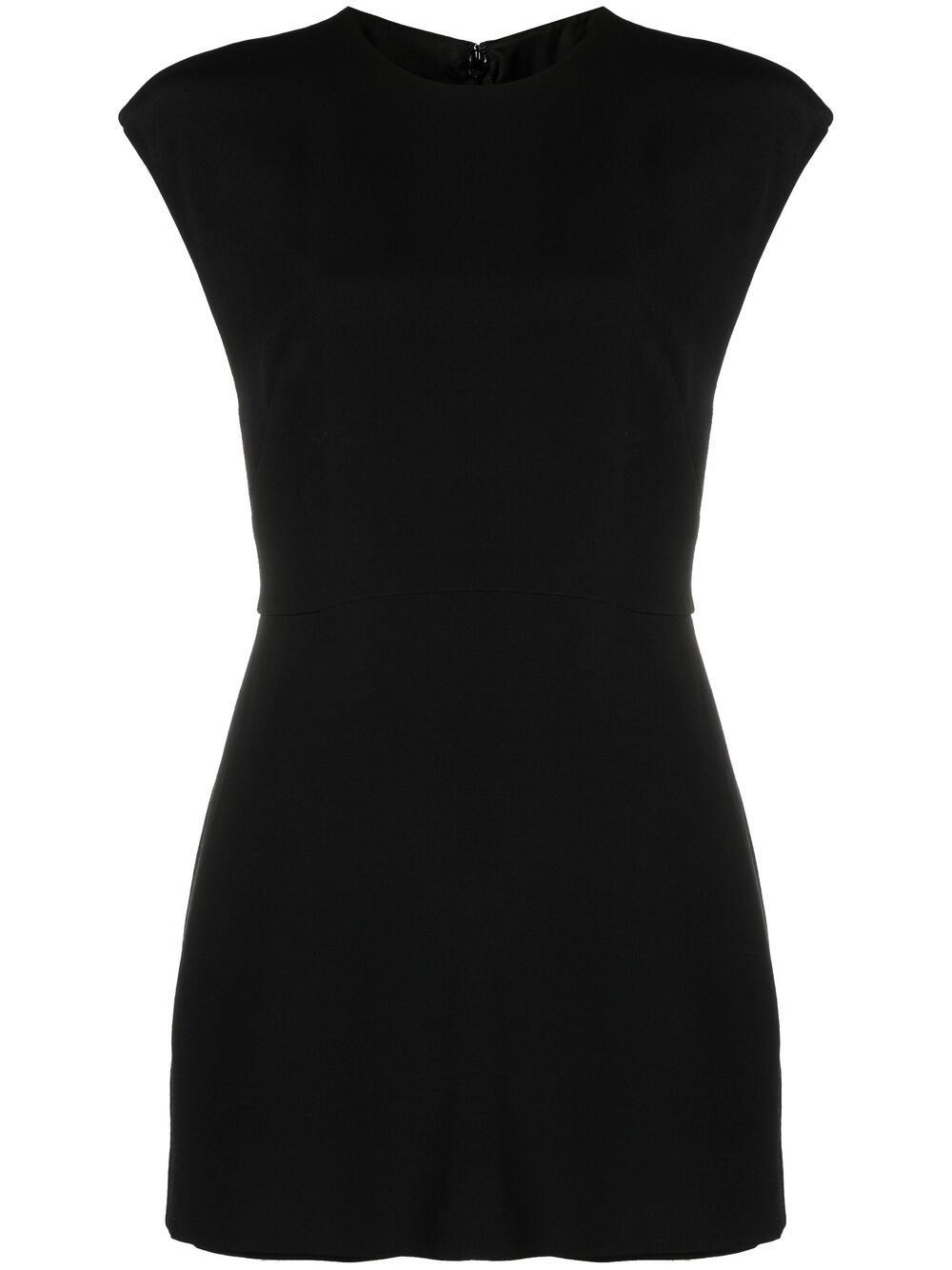 Valentino Garavani round neck sleeveless playsuit - Black