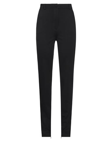 Woman Pants Black Size 2 Viscose, Polyamide, Elastane