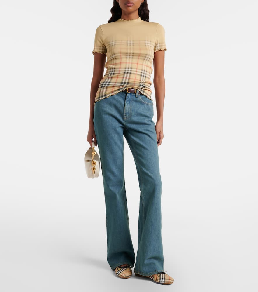 Check cotton top