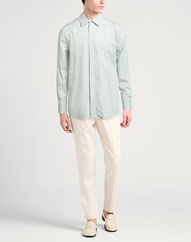 Man Shirt Light green Size 15 ½ Cotton