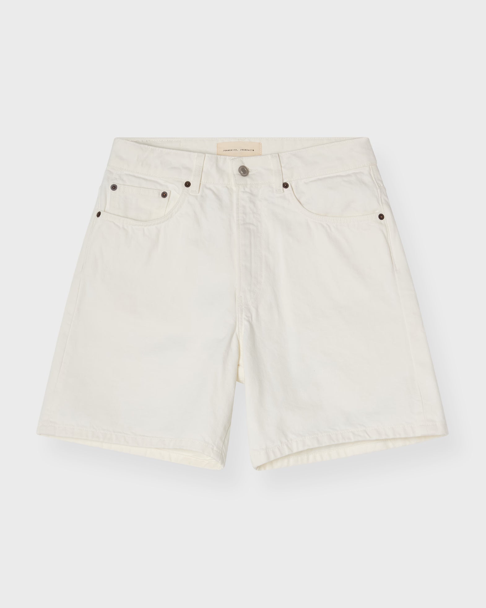 Jeanerica Shorts Belem Natural White