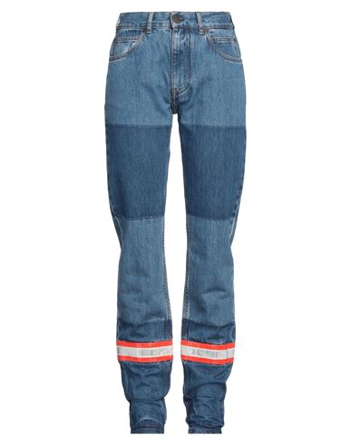Woman Jeans Blue Size 26 Cotton, PVC