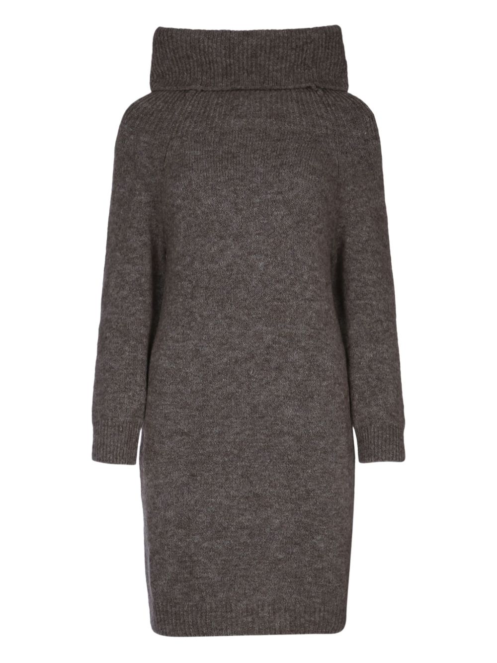 I BLUES high-neck sweater dress - Grey