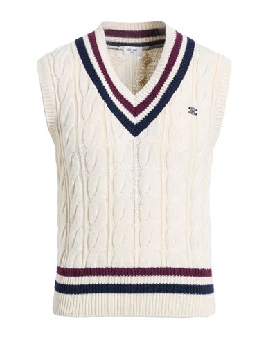 Man Sweater Cream Size M Cashmere