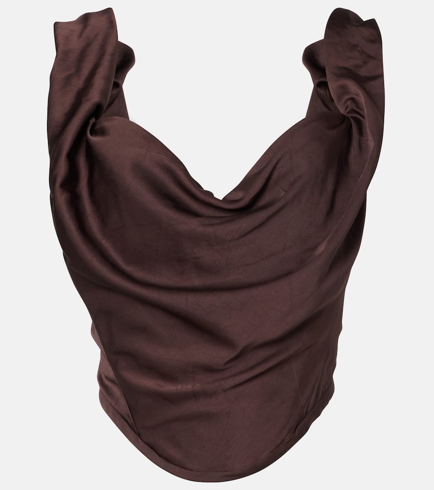 Sunday draped corset
