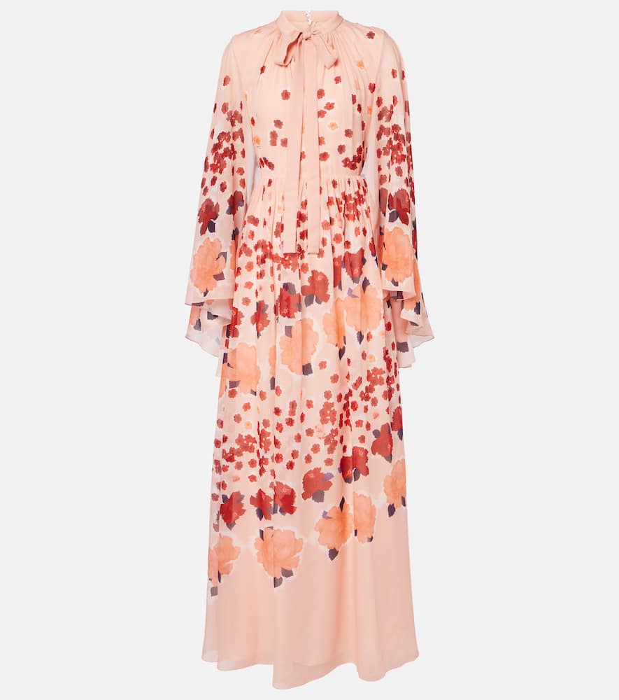 Silk gown