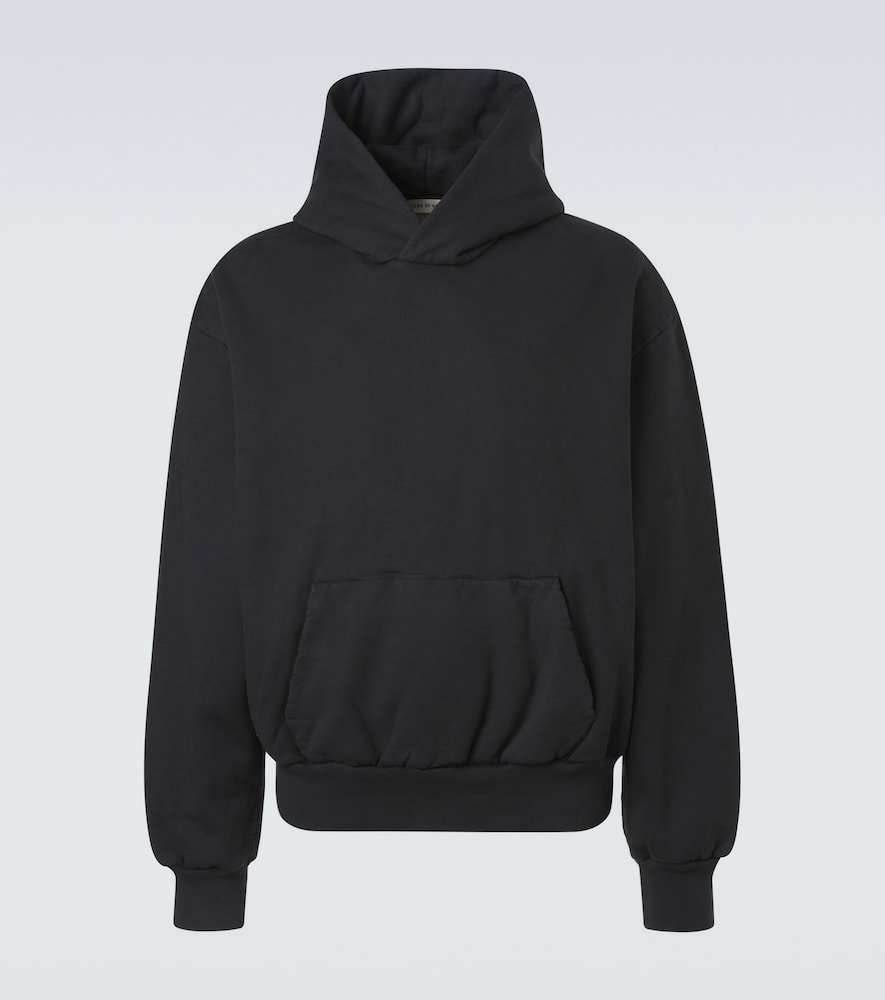 Cotton jersey hoodie
