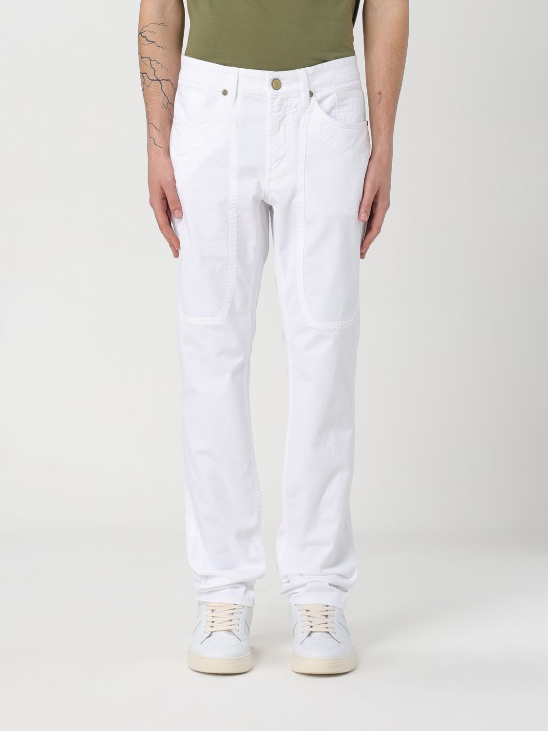 Pants Men color White