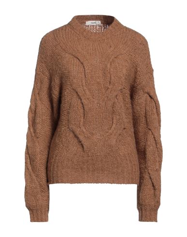 Woman Sweater Camel Size 10 Acrylic, Alpaca wool, Wool, Polyamide