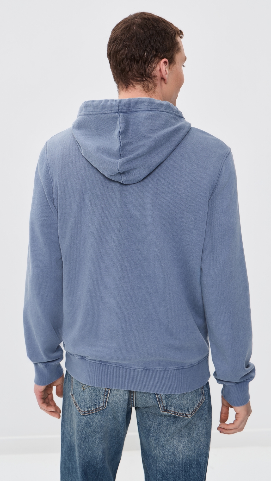 Oceanside Fleece Zip Hoodie Blue Creek