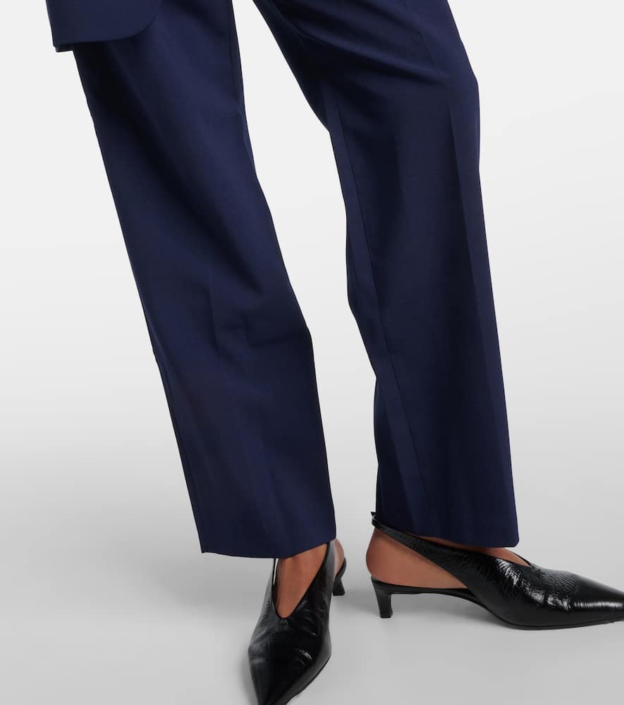 Bea high-rise straight pants