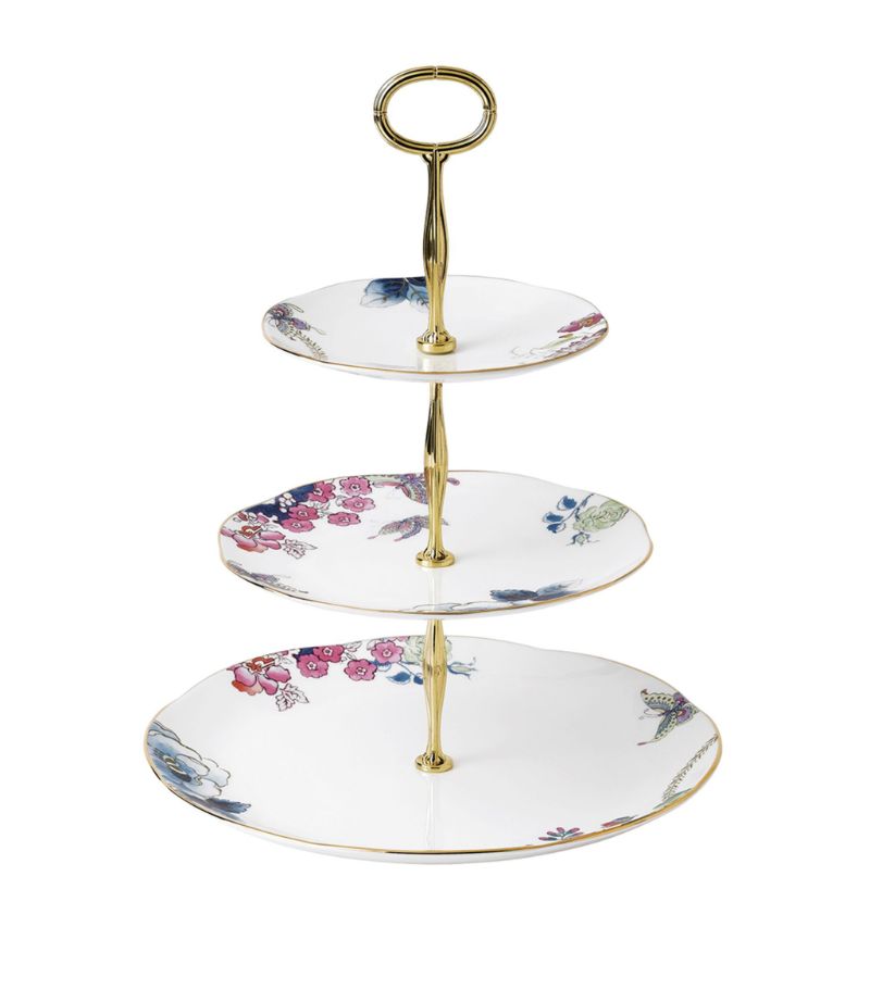 Butterfly Bloom 3-Tier Cake Stand