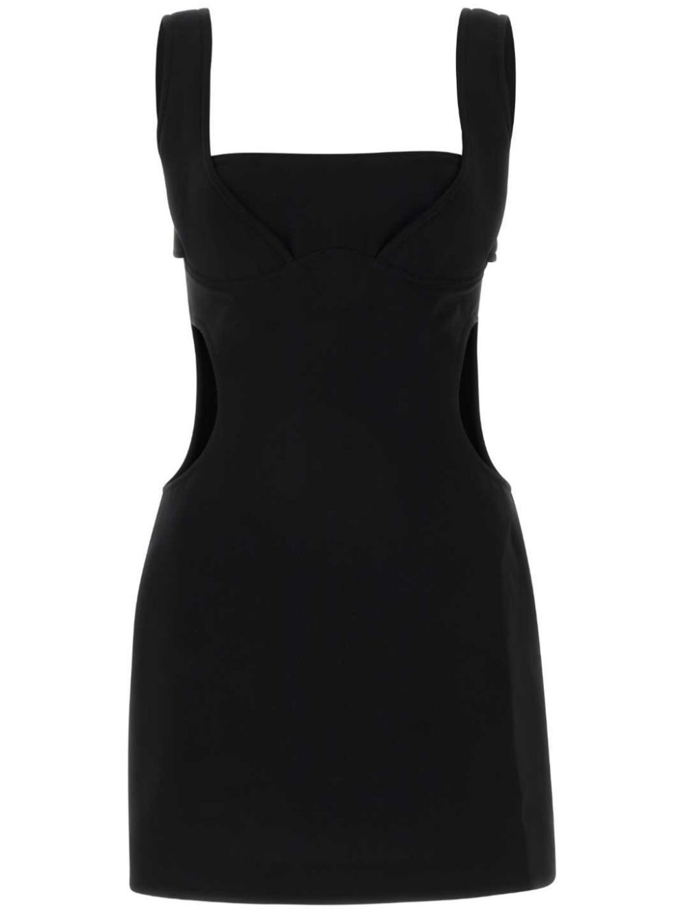 Cut-out mini dress - Black