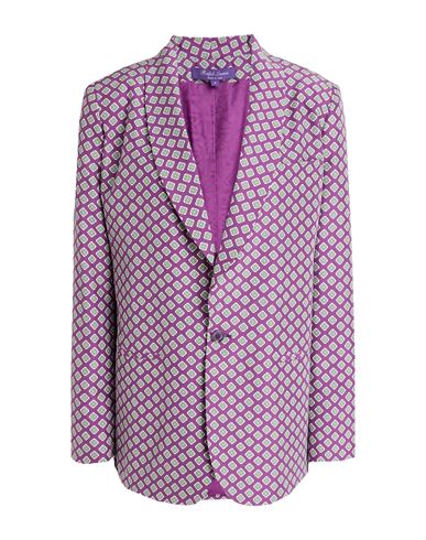 Woman Blazer Mauve Size 2 Silk
