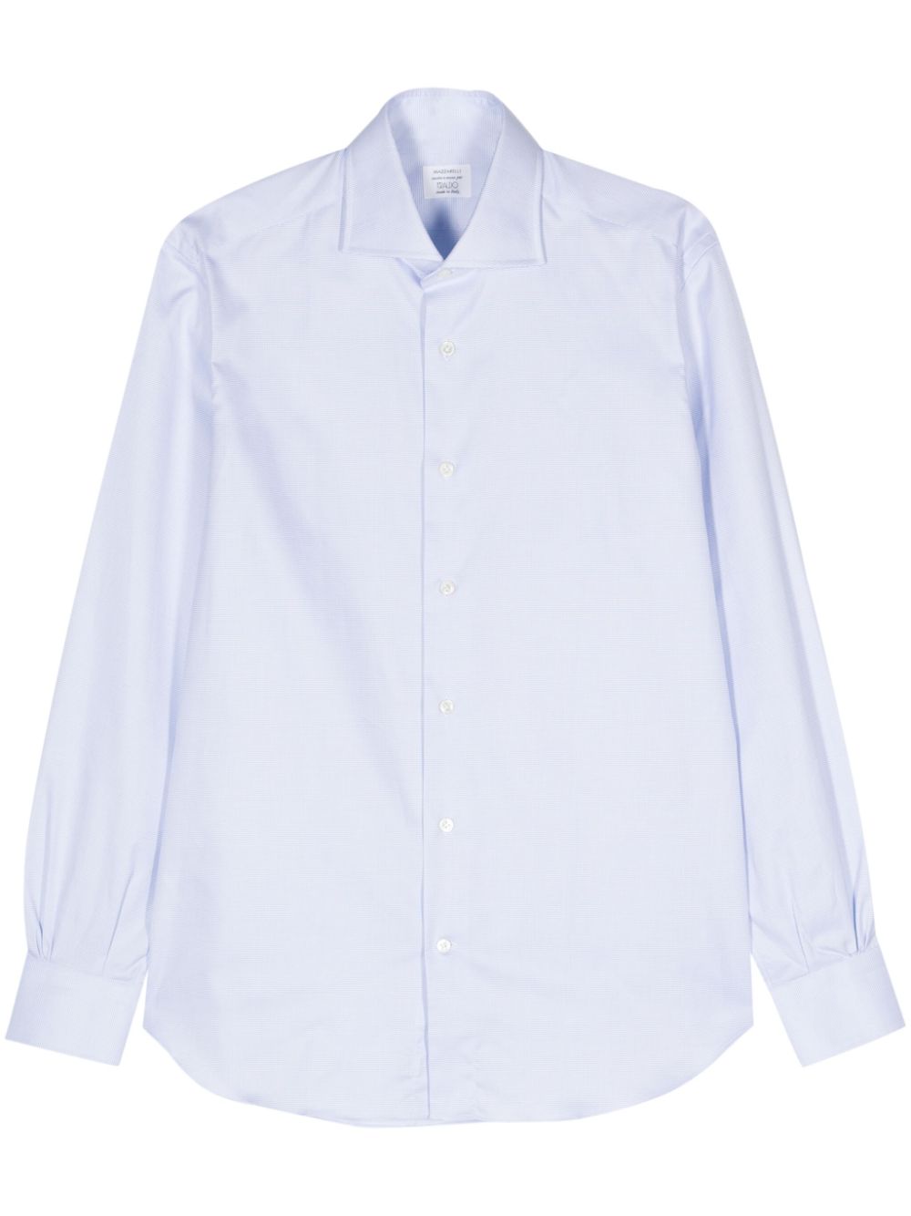 Long-sleeve cotton shirt - White