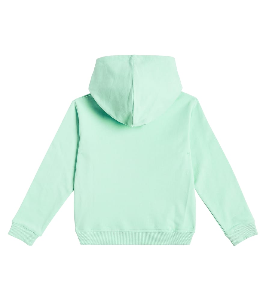 Louise Misha Issah printed cotton jersey hoodie