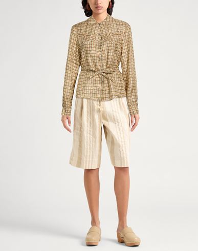 Woman Shirt Beige Size 0 Silk