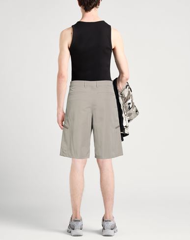 Man Shorts & Bermuda Shorts Sand Size 30 Cotton, Polyester