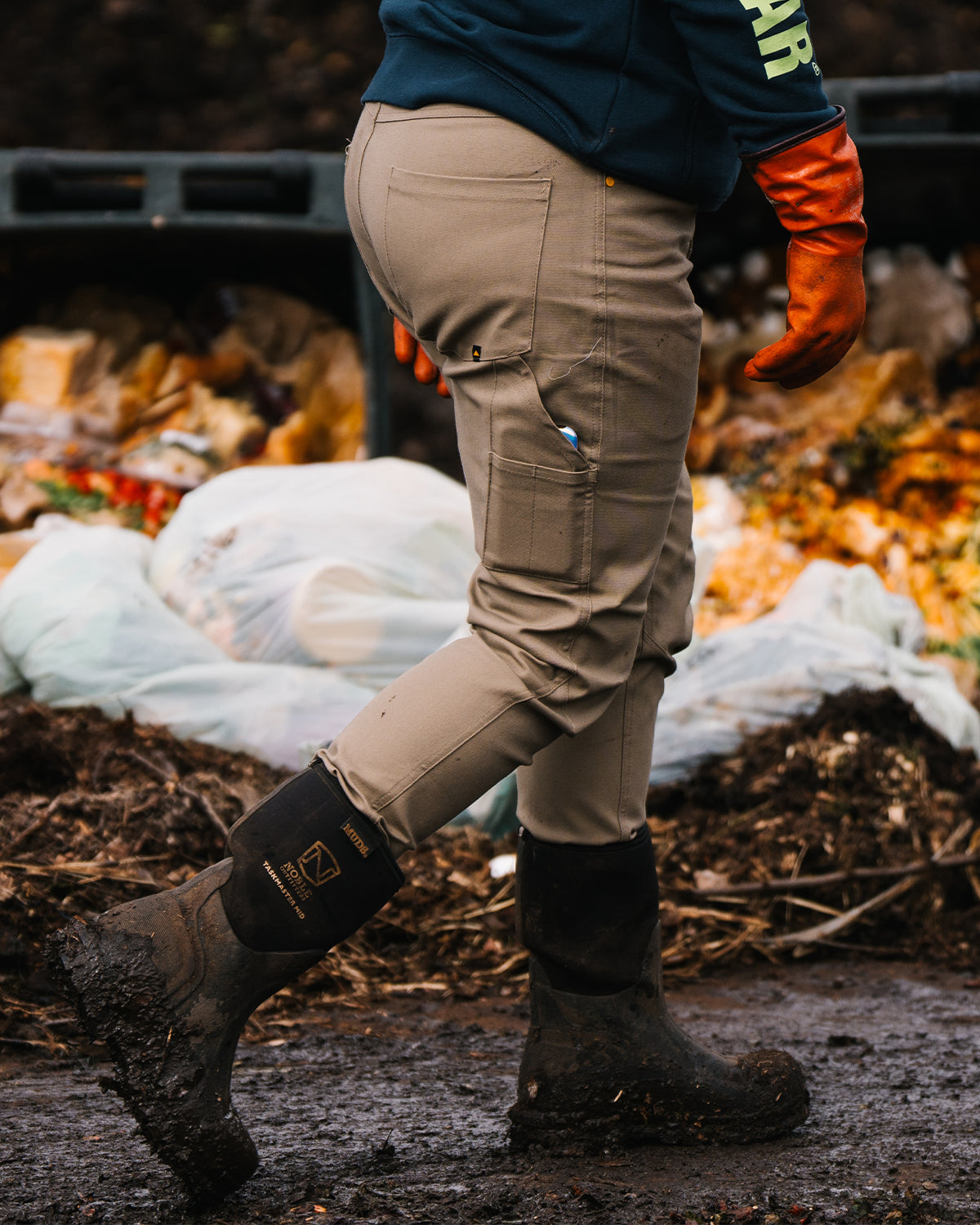 WOMEN'S STRETCH CANVAS UTILITY WORK PANTS