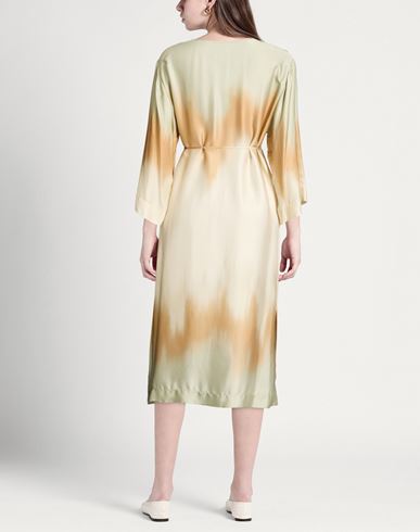 Trésor Woman Midi dress Light green Size 6 Viscose